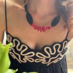 Statement κολιέ Red Passion