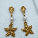Summertime earring small starfish