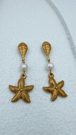 Summertime earring small starfish