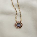 Dazzling Pendant Purple