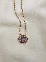 Dazzling Pendant Purple