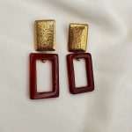 Carnelian Glow Earrings