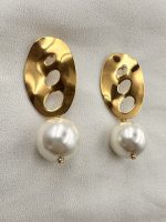 Triple pearl Earrings