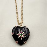The Perfect Heart Pendant Black