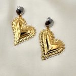 Pretty heart earrings