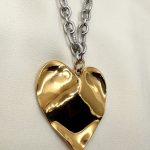 Lustre Silver-Gold necklace