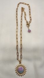 Sunset pendant purple - Image 5