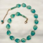 Candy blue necklace