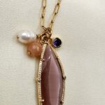 Iraida drop light purple