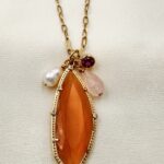 Iraida drop light Orange