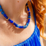 Blue Ember Necklace