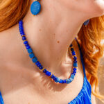 Nymphe Earrings blue