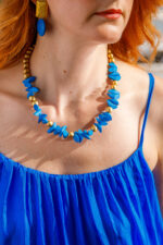 Sirene necklace blue