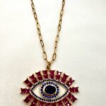 The perfect Pink eye pandant