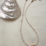 Pearl Line-Κολιέ με μαργαριτάρια γλυκού νερού