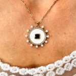 Moonlite Empress -Μεταγιόν με λευκό σμάλτο