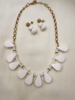 Coral White Elegance necklace-Κολίε λευκό κοράλλι - Image 3