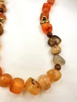 Sunset dream gemstone necklace-Κολιέ αχάτης - Image 5