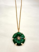 Jade Blossom Necklace -Μεταγιόν πράσινος νεφρίτης - Image 2
