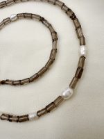 Coffee Quartz Dream-Κολιέ καφέ χαλαζίας - Image 6