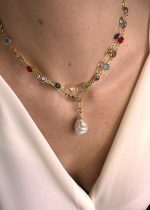 Colorful Joy necklace-Πολύχρωμο κολιέ