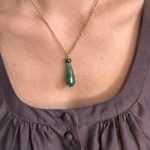 Semiprecous Drop-Μεταγιόν σταγόνα αχάτης