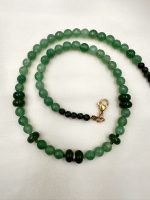 Ophelie necklace Green Emerald-Κολιέ πράσινο