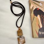 Tiger Spirit necklace -Κολιέ με μάτι τίγρη μακρύ με δέρμα