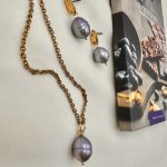 Silver pearl pendant minimal-Minimal κολιέ  αλυσίδα με μαργαριτάρι ασημί