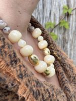 Eterna Ivory  statement  necklace-Κολιέ statement  Ιβουάρ - Image 6