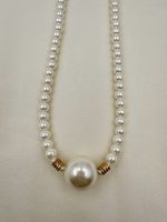 Bubble pearl necklace - Κολιέ πέρλα σειρέ