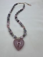 Eclat Heart necklace pink - Image 4