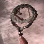 Eleanor  necklace pink quartz