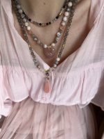 Eclat Heart necklace pink - Image 2