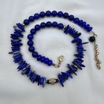 Diana Lapis necklace blue