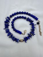 Diana Lapis necklace blue