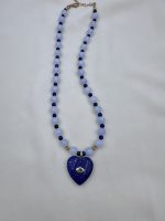 Eclat Heart necklace blue - Image 4