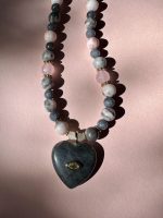 Eclat Heart necklace grey