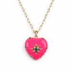 The Perfect Heart Pendant Pink