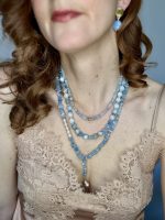 Whisper of the Sea -Κολιέ Ακουαμαρίνα - Image 2