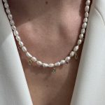 Princess Necklace Freshwater Pearl- Κολιέ Μαργαριτάρια γλυκού νερού-ζιργκόν