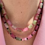 Rosalia Quartz  Signature Necklace Pink