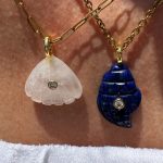 Shell Necklace Classic Chain White