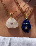Shell Necklace Classic Chain White