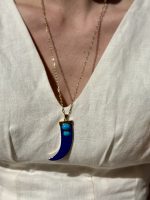 Riviera Charm Necklace blue/turquoise - Image 2