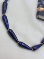 Blue Royal Necklace-Κολιέ  Λάπις Λάζουλι - Image 4