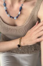 Gabriela necklace Royal Blue-Κολιέ ημιπολύτιμες πέτρες μπλε - Image 2