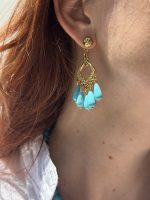 Santorini Turquoise Earrings