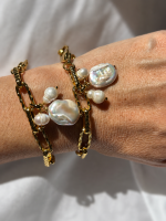 Baroque Muse Bracelet Gold - Image 2