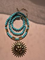 Helios Long Turquoise Haolite Necklace - Image 2